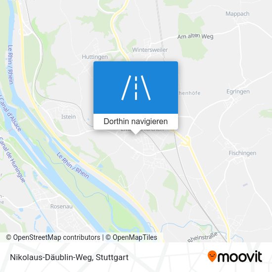 Nikolaus-Däublin-Weg Karte