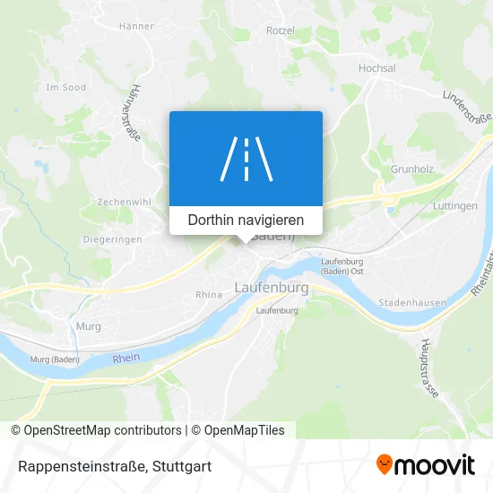 Rappensteinstraße Karte