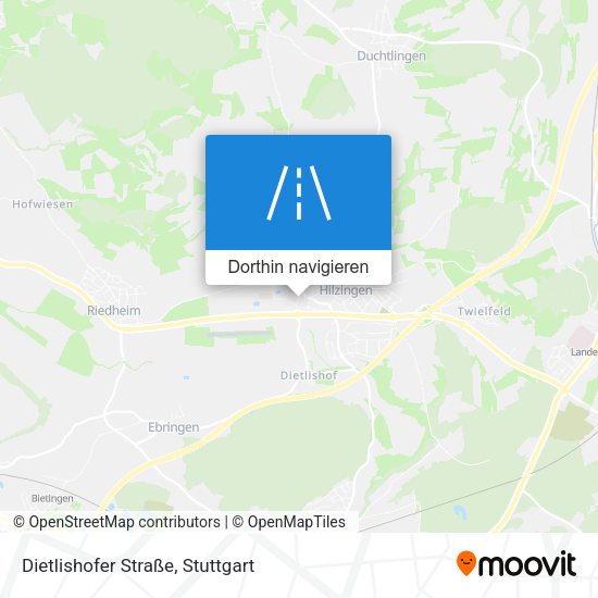 Dietlishofer Straße Karte