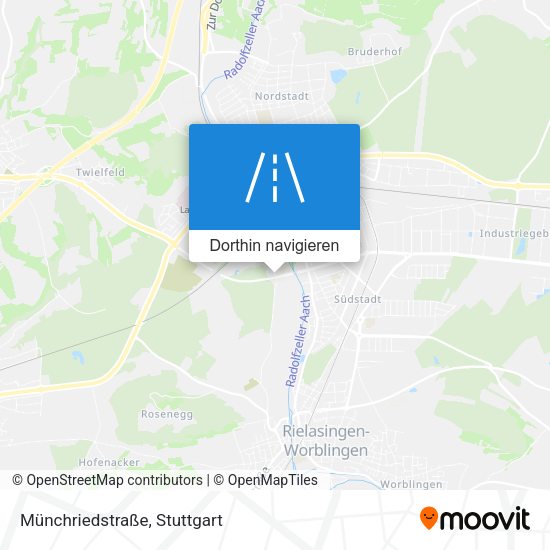 Münchriedstraße Karte