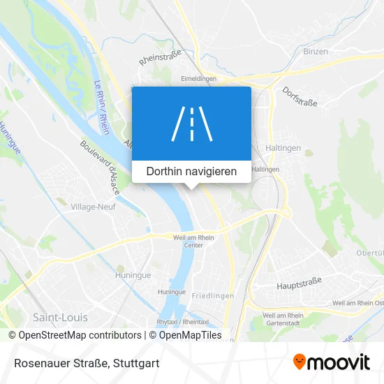 Rosenauer Straße Karte