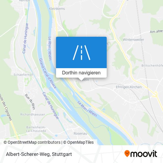 Albert-Scherer-Weg Karte