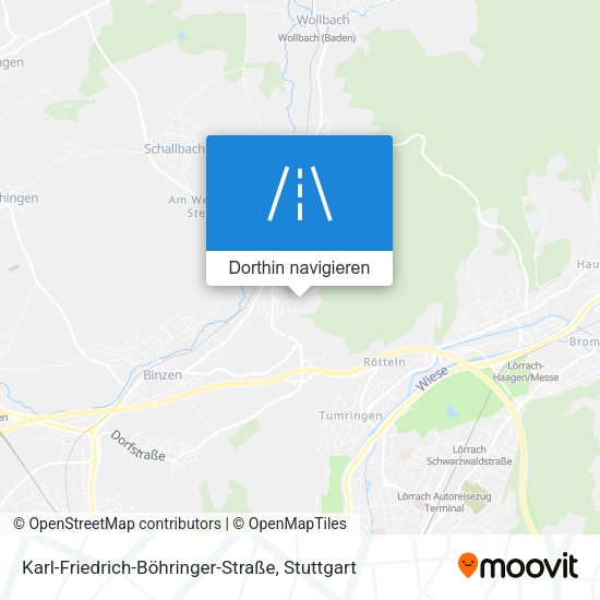 Karl-Friedrich-Böhringer-Straße Karte