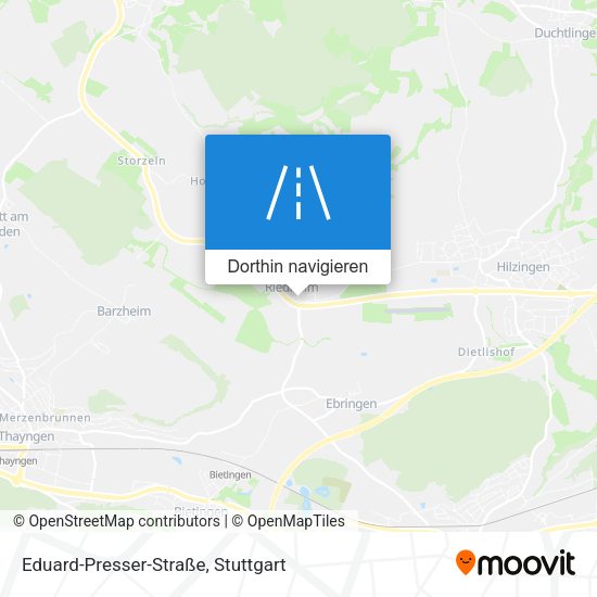 Eduard-Presser-Straße Karte
