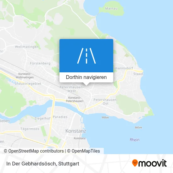 In Der Gebhardsösch Karte