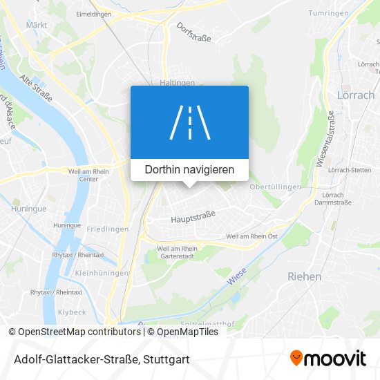 Adolf-Glattacker-Straße Karte