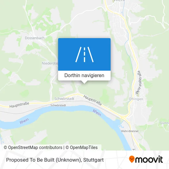 Proposed To Be Built (Unknown) Karte