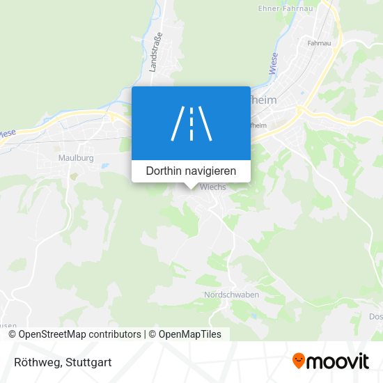 Röthweg Karte