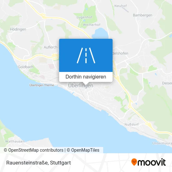 Rauensteinstraße Karte