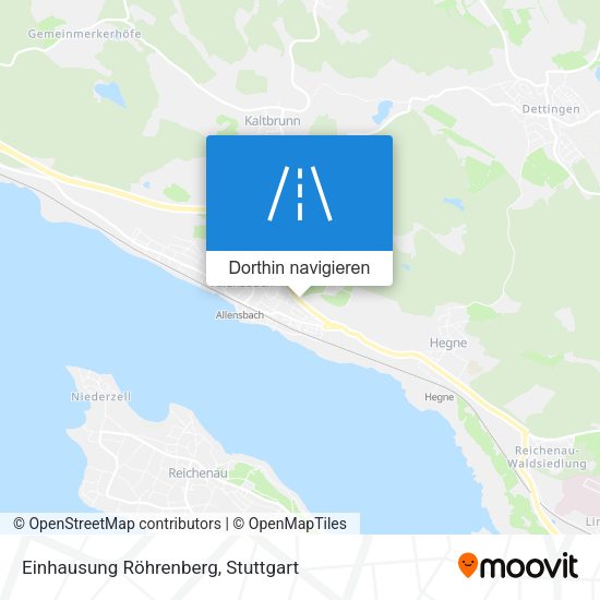 Einhausung Röhrenberg Karte