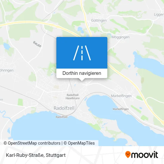 Karl-Ruby-Straße Karte