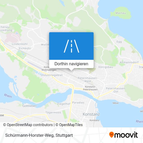 Schürmann-Horster-Weg Karte