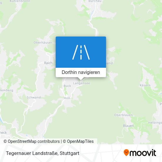 Tegernauer Landstraße Karte