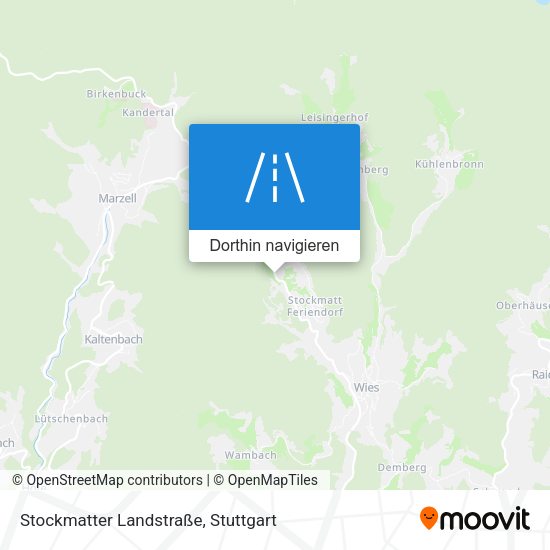 Stockmatter Landstraße Karte