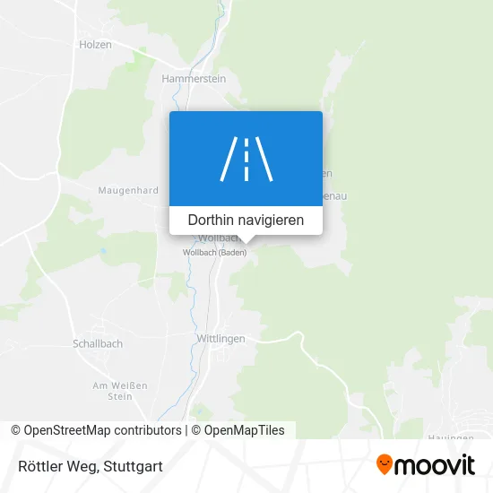 Röttler Weg Karte