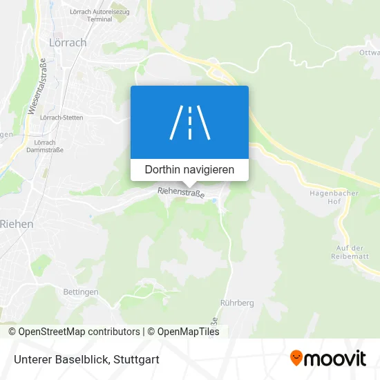 Unterer Baselblick Karte