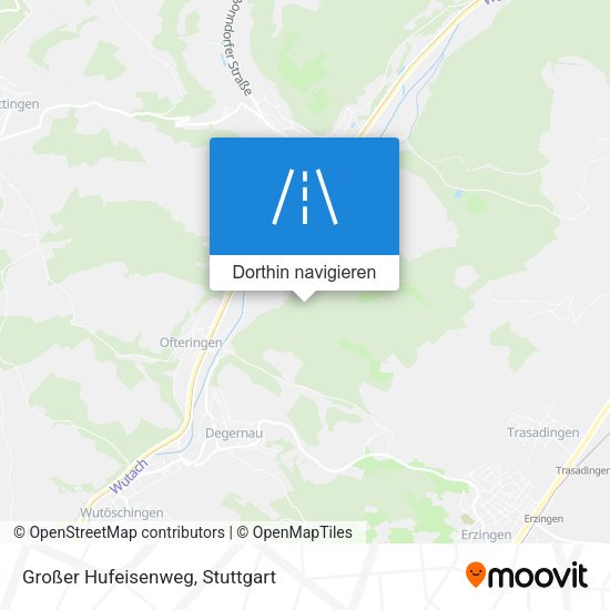 Großer Hufeisenweg Karte