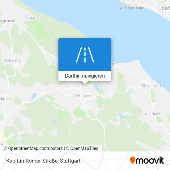 Kapitän-Romer-Straße Karte