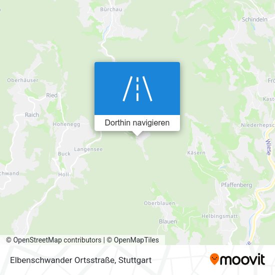 Elbenschwander Ortsstraße Karte