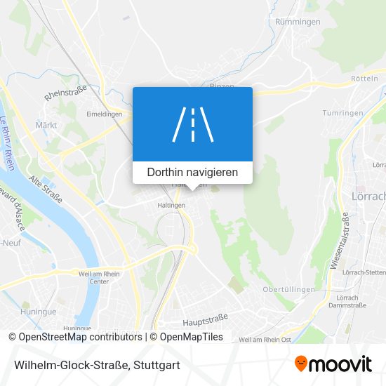 Wilhelm-Glock-Straße Karte