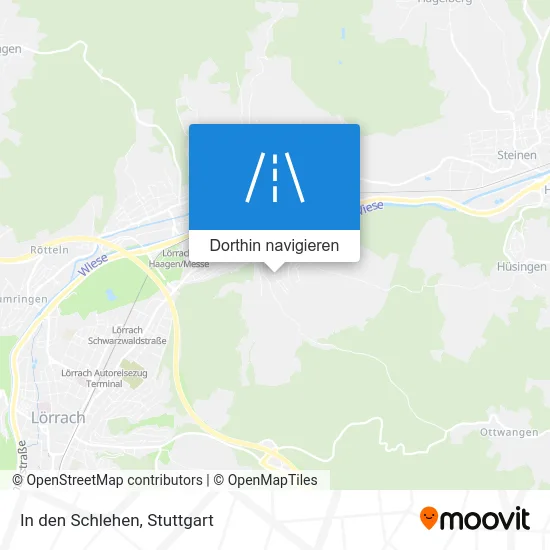 In den Schlehen Karte