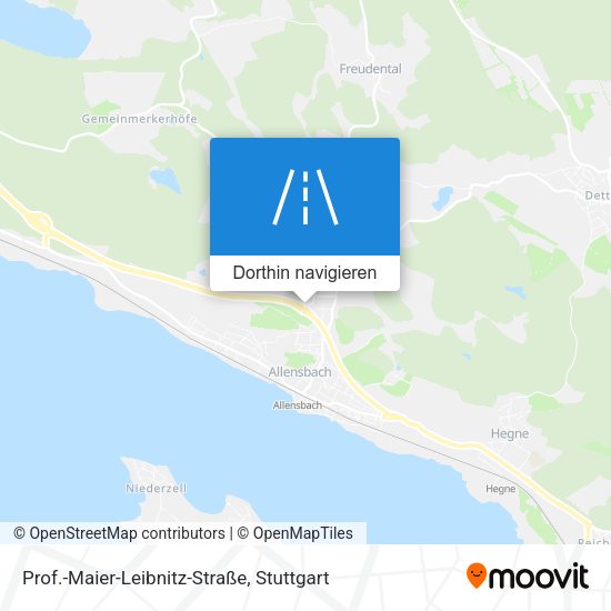Prof.-Maier-Leibnitz-Straße Karte