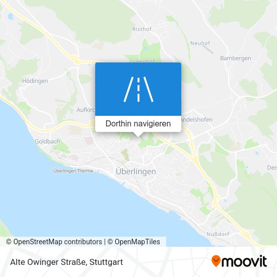 Alte Owinger Straße Karte