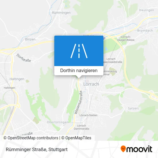 Rümminger Straße Karte
