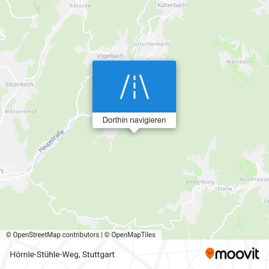 Hörnle-Stühle-Weg Karte