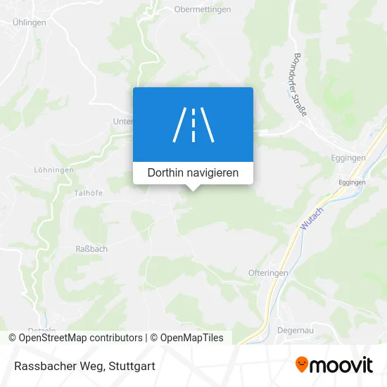 Rassbacher Weg Karte