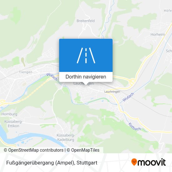 Fußgängerübergang (Ampel) Karte