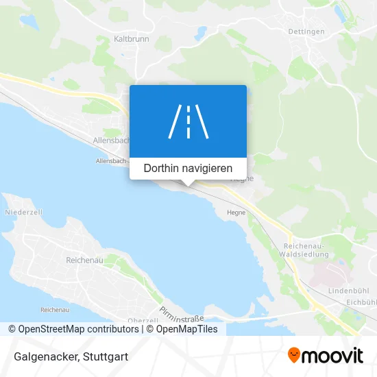 Galgenacker Karte