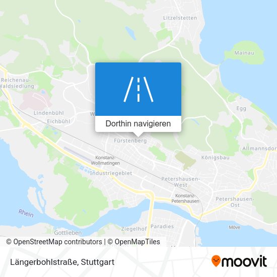 Längerbohlstraße Karte