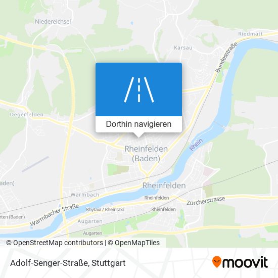 Adolf-Senger-Straße Karte