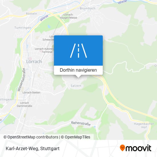 Karl-Arzet-Weg Karte