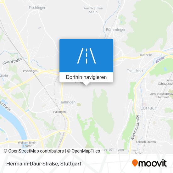 Hermann-Daur-Straße Karte