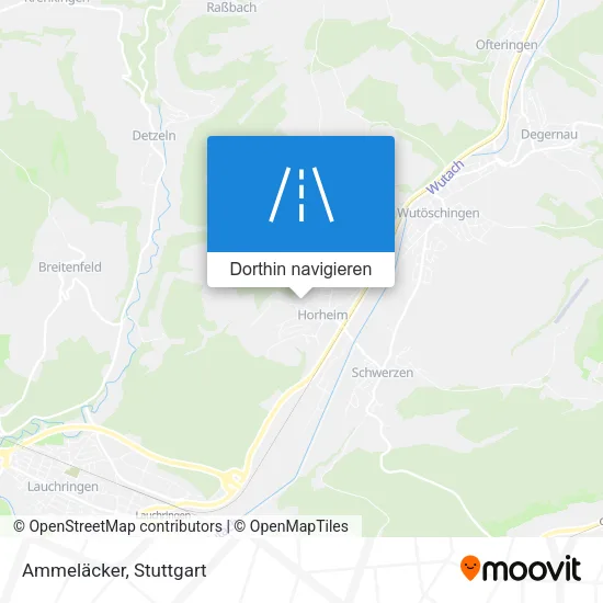 Ammeläcker Karte