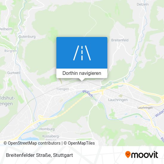 Breitenfelder Straße Karte