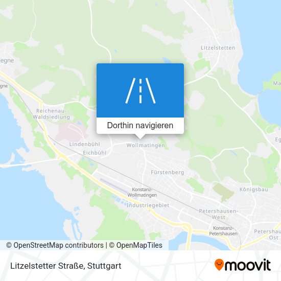 Litzelstetter Straße Karte