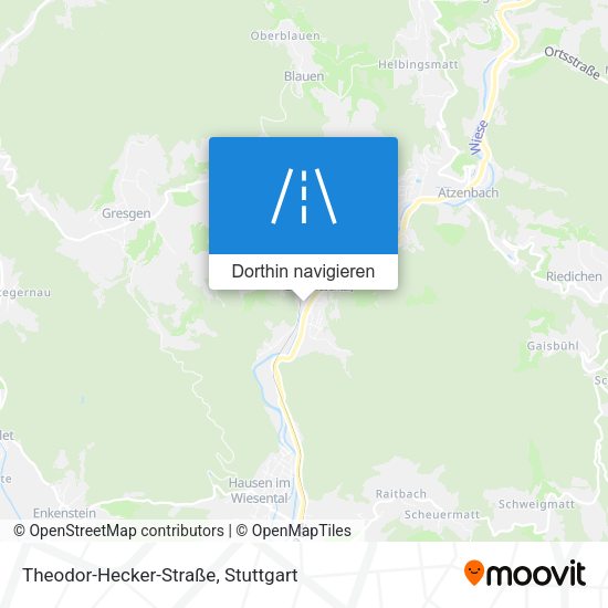 Theodor-Hecker-Straße Karte
