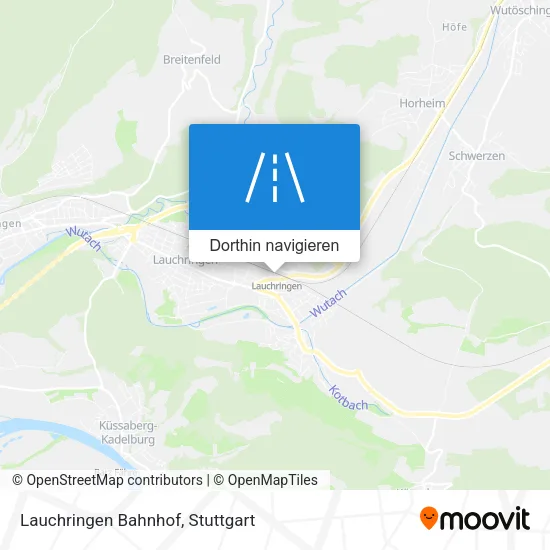 Lauchringen Bahnhof Karte