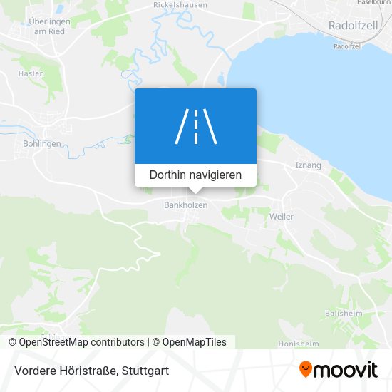 Vordere Höristraße Karte