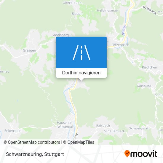 Schwarznauring Karte