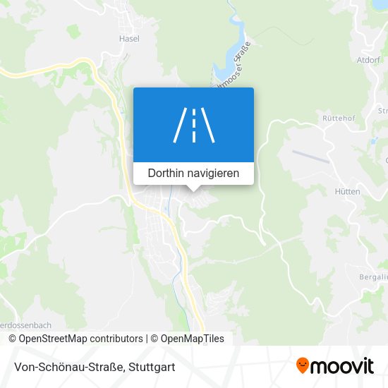 Von-Schönau-Straße Karte