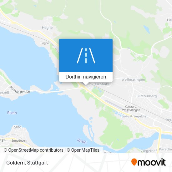 Göldern Karte