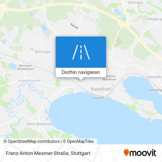 Franz-Anton-Mesmer-Straße Karte