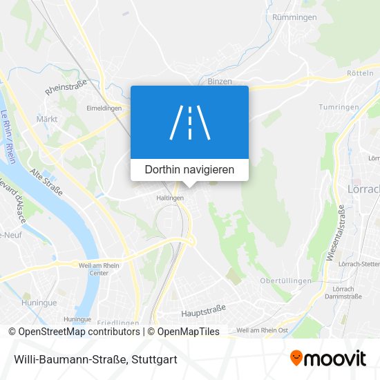 Willi-Baumann-Straße Karte