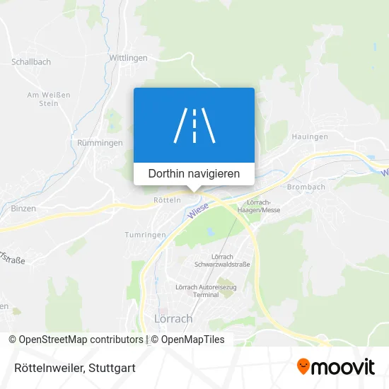 Röttelnweiler Karte