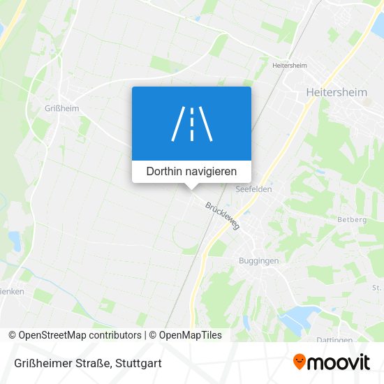 Grißheimer Straße Karte