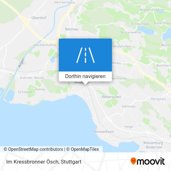Im Kressbronner Ösch Karte